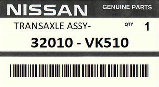 Σασμάν μηχανικό NISSAN NAVARA D22 4X4 ENGINE YD25DDTI FS5W71C /2001-08 #32010VK510
