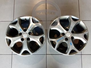 FORD FOCUS 2 '07 1.6 16V TDCI (S.W) ΖΑΝΤΕΣ ΑΛΟΥΜΙΝΙΟΥ 16'' (2 ΤΕΜΑΧΙΑ)