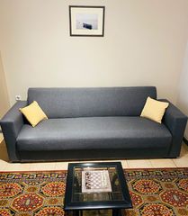 Καναπές-κρεβάτι praktiker 2.10x1.20 με αποθηκευτικό χώρο