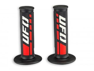 ΧΕΙΡΟΛΑΒΕΣ ΚΑΙ DONUTS UFO MA01827#Β MOTOCROSS TRAX ΜΑΥΡΟ-KOKKINO