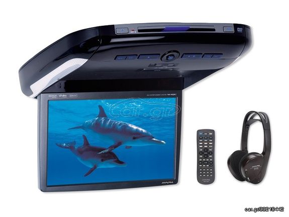 Alpine PKG-2100P 10,2" WVGA Overhead Monitor with DVD-Player