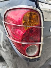 Προστατευτικές γρίλιες πίσω φαναριών Mitsubishi TRITON 2006-2015