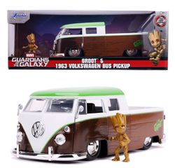 MARVEL - Groot 1963 VW Bus Pickup - 1:24