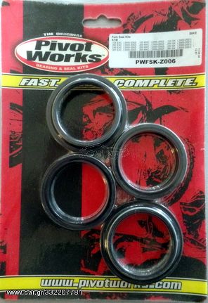 Pivot Works κιτ τσιμούχες & ξύστρες καλαμιών PWFSK-Z006 KTM SX 85-520cc, EXC 125-520cc, LC4 400/625/640, Adventure 390/790/890, Freeride 250F/250R/350R, Husqvarna TC 85