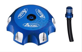 Accel τάπα ρεζερβουάρ Μπλε AC-GTC-03-BL Yamaha YZ 125 250, YZF WRF 250 400 426, ATV Warrior 350, Raptor 350 660, Blaster 200, Banshee 350, YFZ 450