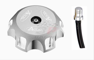 Accel τάπα ρεζερβουάρ Ασημί AC-GTC-04-SR Yamaha YZ 85/125/250/250X, YZF 250/450, Kawasaki KX 85/100/112/250/450, KXF 250/450, KLX 110/140/450R, Suzuki RMZ 250/450