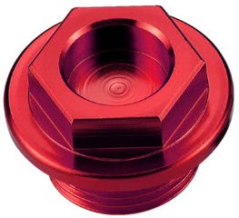 Accel τάπα εισαγωγής λαδιού Κόκκινο AC-OFP-01-RD Honda, Yamaha, Kawasaki, Suzuki