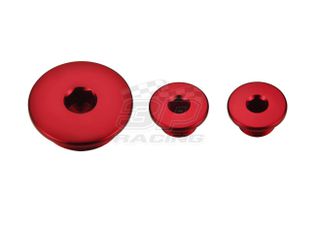 Accel τάπες κινητήρα Κόκκινο AC-ENP-01-RED Honda CRF 250R 2004-2009