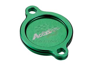 Accel καπάκι φίλτρου λαδιού Πράσινο AC-OFC-301-GR Kawasaki KXF 250 2005-2025, KX 250 4T 2019-2025