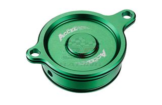 Accel καπάκι φίλτρου λαδιού Πράσινο AC-OFC-302-GR Kawasaki KXF 450 2006-2015, KLX 450R 2008-2019, ATV KFX 450 2008-2014
