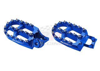 Accel CNC μαρσπιέδες χρώματος Μπλέ AC-FP-19-BL Husqvarna TE 150/250/300, FE 250/350/450/501, TX 125, FS 450, KTM EXC 150/250/300 EXC-F 250/350/450/500 '17-23