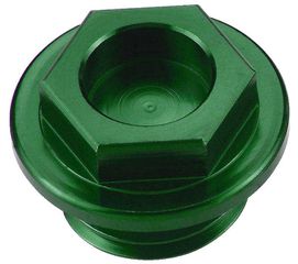 Accel τάπα εισαγωγής λαδιού Πράσινο AC-OFP-01-GR Kawasaki, Honda, Yamaha, Suzuki