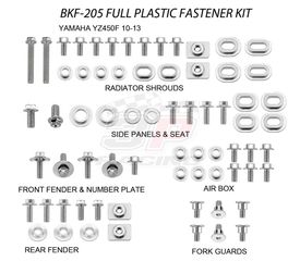 Accel πλήρες κιτ βίδες για πλαστικά AC-BKF-205 Yamaha YZF 450 2010-2013