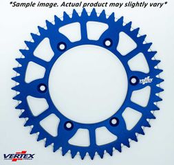 Vertex πίσω γρανάζι αλουμινίου RA460BL Kawasaki KX 125/250/500, KX 250X/450X, KDX 200/220/250, KXF 250/450, KLX 250-650cc, Suzuki RMZ 250