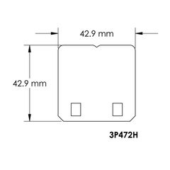 V-Force 3 πέταλα ριντ απο ανθρακόνημα 3P472H Yamaha YZ 65/80/85, Honda CR 80/85, KTM SX 85/105, Suzuki RM 80/85