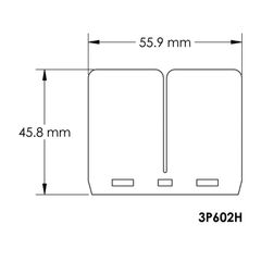 V-Force 3 πέταλα ριντ απο ανθρακόνημα 3P602H Honda CR 125/250, Suzuki RM 125, Yamaha YZ 125, Gas Gas EC 125, MC 125, KTM SX 250, EXC 250/300 Husqvarna WR 125, CR 125