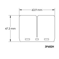 V-Force 3 πέταλα ριντ απο ανθρακόνημα 3P682H Kawasaki KX 125, Honda CR 125, KTM SX 125, EXC 125, Husqvarna TE 125, TC 125, Husaberg TE 125