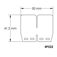 V-Force 4 πέταλα ριντ απο ανθρακόνημα 4P522 Yamaha Z-125, YZ 85,  ATV Yamaha Blaster 200, Banshee 350