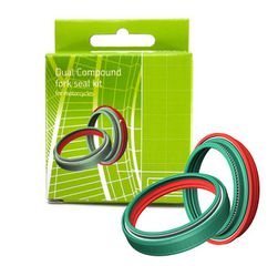 SKF "Dual Compound" κιτ τσιμούχα και ξύστρα καλαμιών για 49mm SHOWA DUAL-49S Honda, Kawasaki, Suzuki, Harley-Davidson