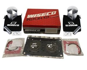 Wiseco σφυρήλατα Overbore πιστόνια 76.50mm με φλάντζες κυλίνδρου WK1085 Jet Ski Arctic Cat Tigershark 650, TS 650, TSL 650, Barracuda 650, Daytona 650, Monte Carlo 650, Montego Deluxe 650