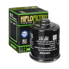 Hiflo Filtro φίλτρο λαδιού HF197 Keeway Index 300, Benelli ZenZero 350, Hyosung MS3 125/250, GD 250N & ATV Polaris Phoenix 200, Sawtooth 200, PGO X-Rider 150