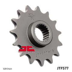 JT Sprockets εμπρός γρανάζι απο ατσάλι JTF577 Yamaha TT 600R, XT 600, XT 600E, XT 600Z Tenere, SZR 660, MZ Baghira 660, Mastiff 660, Skorpion 660