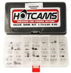 HotCams σετ καπελότα βαλβιδών διαμέτρου 8.90mm από 1.72mm έως 2.60mm για κάθε 0.04mm HCSHIM00