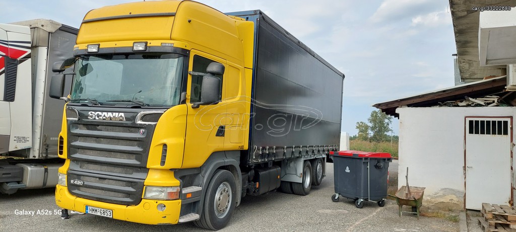 Καρότσα Κουρτίνα Scania 2008 R 420 ΚΟΥΡΤΊΝΑ&ΥΔΡΑΒΛΙΚΗ ΠΟΡΤΑ