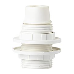 ΝΤΟΥΙ ΓΙΑ ΦΩΤΙΣΤΙΚΑ Ε14 ΛΕΥΚΟ ΜΕ ΡΟΔΕΛΑ EUROLAMP 147-23008