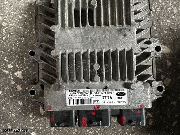 ΕΓΚΕΦΑΛΟΣ ΚΙΝΗΤΗΡΑ FORD FIESTA, ΚΩΔ.ΑΝΤ: 7S61-12A650-EA, 5WS40632A-T