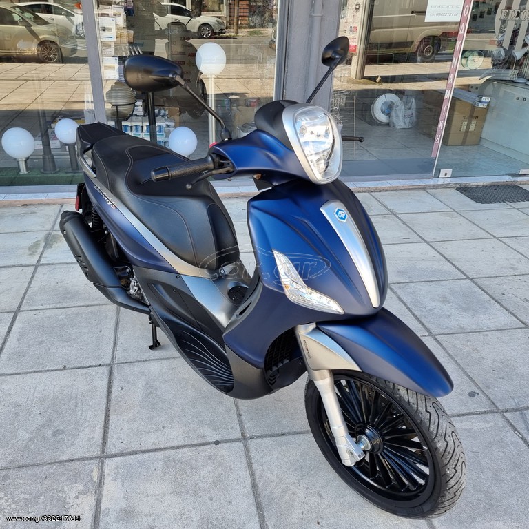 Piaggio Beverly 300 2019 300 S -ABS-ASR-MAT ΧΡΩΜΑ!