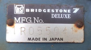 Custom 1964 BS BRIDGESTONE DELUXE SUPER 7 "5.079km ΜΟΝΟ"-thumb-8