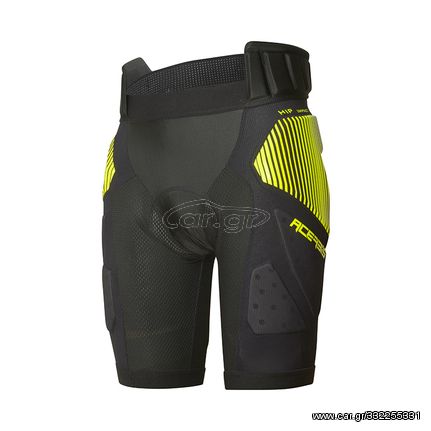 Acerbis MTB Soft Rush Shorts Μαύρο - Κίτρινο ACE000RUS01