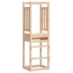 vidaXL Πύργος Παιχνιδιού 53 x 46,5 x 169 εκ. από Μασίφ Ξύλο Πεύκου