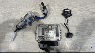 Σετ εγκεφάλου-immobilizer από από Hyundai i10 2007 - 2011, μοτέρ D3FA 1.1lt diesel