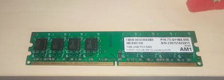 Μνήμη 1GB-DDR2 RAM UNB PC2-5300