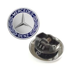 Mercedes-Benz Σήμα Καπό Κουμπωτό Μπλέ