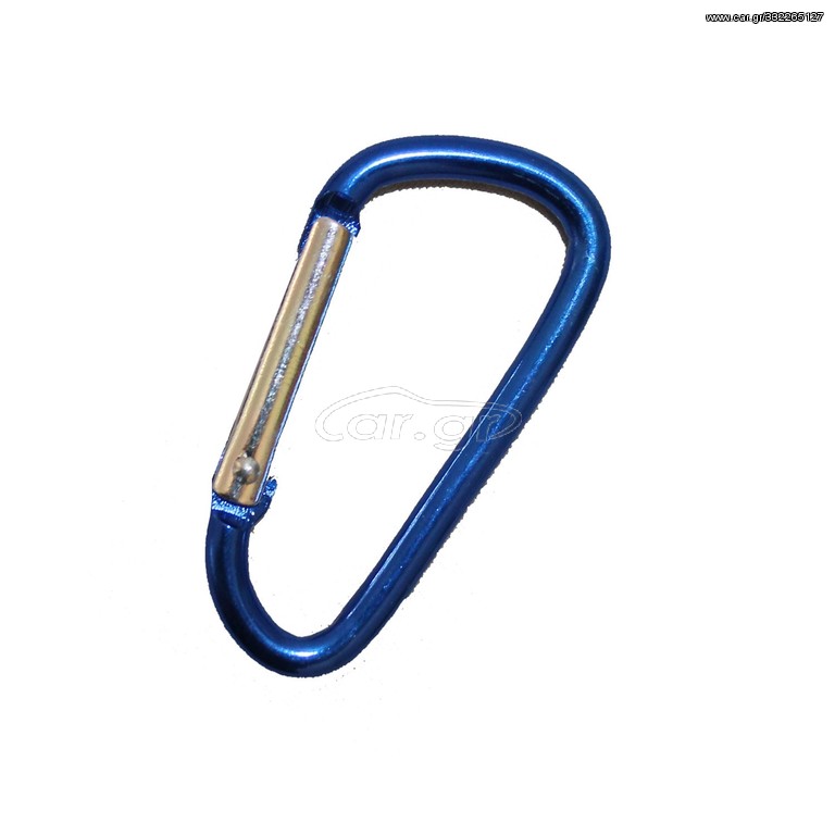 ΜΠΡΕΛΟΚ CARABINER 4,5cm ΜΠΛΕ