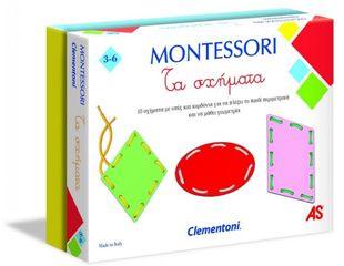 AS Clementoni Montessori - Σχήματα Κορδόνια (1024-63223)