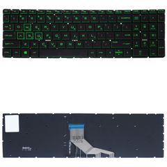 Πληκτρολόγιο HP Pavilion Gaming Laptop 15-ec0003nv (Κωδ.40549GRGREENBACKLIT)