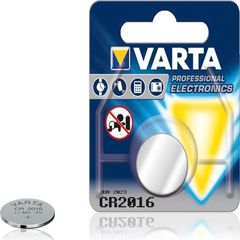 Varta CR2016 - Professional Electronics Μπαταρία Λιθίου Ρολογιών 3V 1τμχ (44586)