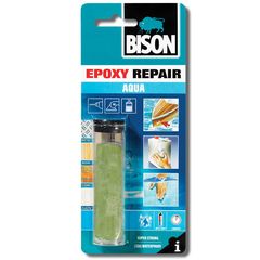 Bison Repair Aqua 66618 - Εποξική Κόλλα Μετάλλων 2 Συστατικών Πράσινη 75ml