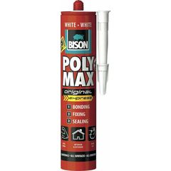 Bison 22628 - Κόλλα Σιλικόνη Λευκή Polymax Original Express 425gr