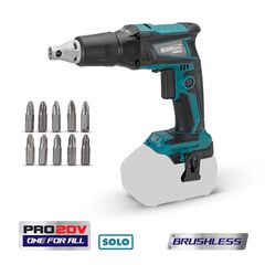 BORMANN Pro BBP5150 - BORMANN Pro BBP5150 Κατσαβίδι Γυψοσανίδας 20V Brushless Μπαταρίας (036326)