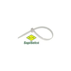 Sapiselco - Δεματικά Καλωδίων 135x2.5 Λευκό 100τμχ (04070)