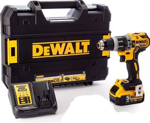 DeWalt DCD796P1 - Κρουστικό Δραπανοκατσάβιδο Μπαταρίας 18V Solo με βαλίτσα μεταφοράς, φορτιστή + 1 μπαταρία 5.0Ah (1×5.0Ah)