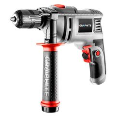 GRAPHITE 58G735-Κρουστικό δράπανο 550W με βαλίτσα και σετ 10 τρυπάνια