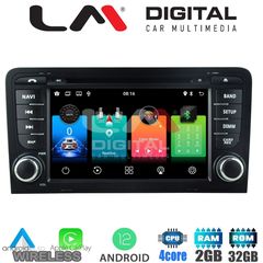 LM Digital - LM N4049 GPS Οθόνη OEM Multimedia Αυτοκινήτου για AUDI A3 8P 2003-2012 (CarPlay/AndroidAuto/BT/GPS/WIFI)