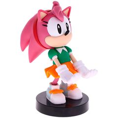 Sonic Amy Rose figure clamping bracket Cable guy 20cm-thumb-1