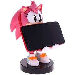 Sonic Amy Rose figure clamping bracket Cable guy 20cm-thumb-3